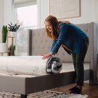 Flash Furniture - Matelas Capri Comfortable avec mousse de 12 pouces et à ressorts ensachés, à une place en boîte-Les ressorts ensachés réduisent le transfert de mouvement
