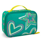 Trailblazer Lightweight Lunch Bag - 3 L - Turqouise Print-Durable Construction: Made from sturdy polyester for long-lasting use