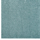 Modway Enyssa Solid Shag Area Rug - 5 ft W x 8 ft L - Aqua Blue/Ivory-Stain Resistant / Easy To Clean