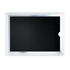 St. James Glass Frames for Certificates, Diplomas & Documents - Decorative Border - Silver Foil - 8.5" x 11" - 2 Pack-Designed to fit 8.5" x 11" letter size certificates, diplomas, photos, or documents