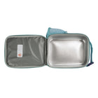 Pep Rally Junior Lunch Bag - Purple Scallops-Insulated liner to keep food cold/warm