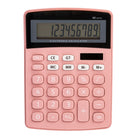 Pep Rally - Calculatrice - Rose-Calculatrice de bureau à écran ACL incliné à 10 chiffres facile à lire