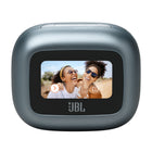 JBL Live Beam 3 True Wireless Noise Cancelling Closed-Stick Earbuds - Blue-Tune out the outside world entirely or customize just how much ambient sound you decide to let in, with four noise-sensing mics that automatically adapt to your surroundings in real time. The audio compensation filter in the JBL Headphones App even allows you to customize and fine-tune the Adaptive Noise Cancelling level to your ear canal's unique shape