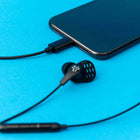 JLab JBuds Pro Wired USB-C Earbuds - Black-3 soft silicone gel tip sizes