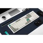 Keychron Q6 Max RGB Wireless Mechanical Keyboard - Red Switch - Full-size Layout with Knob - Shell White-Hot-Swappable Switches: Personalize your typing experience on the fly with hot-swappable switches, allowing you to customize your keyboard with ease without soldering, supporting various MX style mechanical switches.