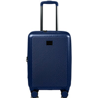 Champs Iconic II 20" Carry-on Luggage Case - Navy-Expansion