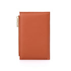 Champs Iconic Slim Wallet - Tan-Front Snap closure