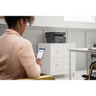 Brother HL-L2465DW Wireless Compact Monochrome Multifunction Laser Printer with Refresh Subscription Option-Flexible connection options. Connect with built-in dual-band wireless (2.4GHz/5GHz) or connect locally to a single computer via USB interface