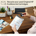 HP 923e EvoMore Original Ink Cartridge - Standard Yield - Black-Join the EvoMore Community and, in alliance with the Arbor Day Foundation, HP will fund planting five trees in forests of great need. See how at hp.com/EvoMoreCommunity.