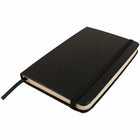 JAM Paper Hardcover Small Journal Notebook With Elastic - 100 Lined Sheets - 3 3/4" x 5 5/8" - Black-Quantity: Sold Individually | 100 ruled / lined paper pages.