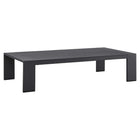 Modway - Tahoe Terrasse extérieure Aluminium revêtu en poudre Table basse - Gris-Table basse extérieure sur patio
