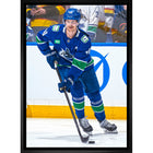 Elias Pettersson Vancouver Canucks - Framed Canvas - 22" x 31"-Premium canvas print with gallery-wrapped edges