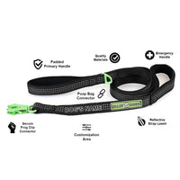 Healthy Harness - Premium Strap Leash with 2 Padded Handles - 6' L-Secure and reliable connection every time