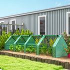 Outsunny 12' x 3' x 3' Portable Mini Greenhouse - Green- Idea for extended plants' growing season and protect from extreme weather
 