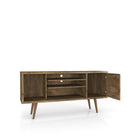 Manhattan Comfort Liberty 53.14" TV Stand, Rustic Brown/3D Brown (200AMC97)-Recommended for a 46" -50" TV.
