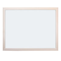 Crestline Products Wood Framed Dry Erase Board, 18" x 24"-White dry erase board is great for the home, office, and classroom for many activities.