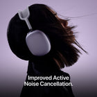 Apple AirPods Max 2 (USB-C) - Starlight-Conversation Awareness lowers the volume of what’s playing to make it easy to talk to those around you and Transparency lets outside sounds in so you can interact with your surroundings