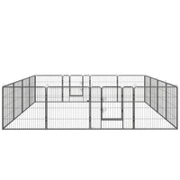 PawHut Heavy Duty Metal Dog Playpen - 31.5" H-An excellent romping ground and can also work as a partition