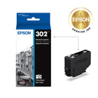Epson T302 Claria Premium Ink Cartridge - Photo Black-Brilliant prints on both plain and glossy paper