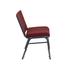 Flash Furniture HERCULES Series Big & Tall Burgundy Fabric Stack Chair-Contemporary Style
