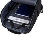 CHAMPS Onyx Tech Backpack - Black-Padded mesh Trolley strap for carry-on luggage