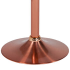 Flash Furniture Madrid Series Adjustable Height Retro Barstool - Rose Gold Finish-Rose Gold Frame Finish