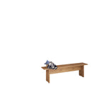 Manhattan Comfort Nomad 67.91" Modern Dining Bench - Nature-10