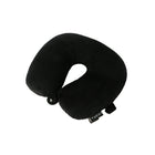 TUCCI Italy - Accessoire de voyage Microbead Pillow - Noir-Soutien du cou et de la tête - conçu pour un alignement correct pendant les déplacements