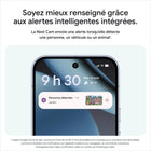 Google Nest Cam Outdoor Filaire (2e gén) -Des alertes intelligentes qui le sont vraiment.
La Nest Cam envoie des alertes intégrées lorsqu'elle détecte une personne, un véhicule ou un animal, afin que vous sachiez ce qu’il se passe