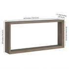 Hudson&Canal - Console Osmond 64" L - Chêne gris vieilli-9