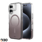 AXS Crystal Shield D3O MagSafe Compatible Phone Case for Apple iPhone 17 - Nude Gradient-8ft drop tested backed by D3O advanced protection materials 