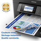 Epson - Pack combiné de cartouches d'encre 812 DURABrite Ultra - Haute capacité - Noir/Couleur-Cartouches d’encre individuelles pratiques