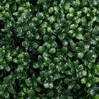 HOMCOM 27.6" Artificial Boxwood Topiary Trees with Ground Stakes - Green - 2 Pack-Colour: Green 