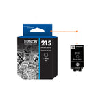 Epson T215 Ink Cartridge - Standard Capacity - Black-Laser-quality sharp text