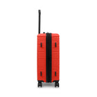 Swiss Mobility YVR 26" Hardside Spinner Luggage - Orange-Lined interior with dividing panel, practical pockets, and tightening straps to keep content organized and in place