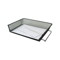 Winnable - Boîte de fichiers pliable en maille  - Noir-Desk Tray offre des solutions de rangement et d'organisation pratiques et pratiques qui s'adaptent à votre espace