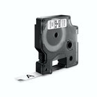 DYMO D1 Label Maker Tape - 12mm (1/2") - Black Print on White Label-Self-adhesive durable polyester