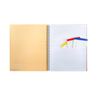 Hilroy Avocado Notebook - 160 pages - 10-1/2" H x 8-5/8" W - Orange-Scheduling Page