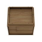 Manhattan Comfort Horizon 21.7" Modern Nightstand - Maple-30 Day Limited Manufacturer's Warranty