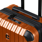 CHAMPS Element  3-Piece Expandable Hardside Luggage Set - Copper-Top and side grip handles