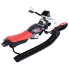 Soozier - luge de course pour enfants avec siège en caoutchouc rembourré - multicoloure-Matériau : Acier, Caoutchouc, PE 