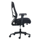 Serta Destin Mesh Task Chair - Black-Cable actuated synchro seating mechanism with adjustable tension, tilt and lock-out