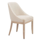 Zuo Calmo Dining Chair - Beige-Assembly not required