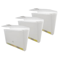 BAZIC Products Translucent 13-Pocket Letter Size Poly Expanding File - 3 Pack-File organizer: Made from high quality Polypropylene (PP) Plastic material. Safe and non toxic. Measures 13" x 9.5" x 1.75"
