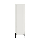 Manhattan Comfort Abbey 31.5" Modern Décor Cabinet - Maple and Off White-Home Assembly Required. All Hardware Included