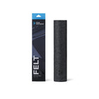 BlueDiamond Large Premium Felt Deskpad for Home Office Gaming Anti-Slip Rubber Bottom - 35.4" L x 15.7" W - Charcoal-3mm Thickness