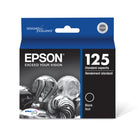 Epson T125 Ink Cartridge - Standard Capacity - Black-Get standard-yield capacity per ink cartridge while enjoying cost savings
