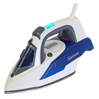 Kenmore Power Steam Iron & Vertical Garment Steamer - Blue-Professional grade 1725W power steam iron
