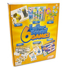 Junior Learning 6 Letter Sound Games, multiColour  (JRL400)-MultiColour/Cardboard and Plastic
