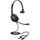 Jabra Evolve2 30 SE Mono USB-C/A Headset - Unified-A reinforced steel headband and specialized design exerts gentle, evenly distributed pressure throughout the day.